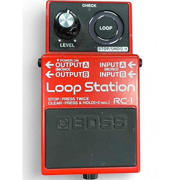 Used BOSS RC1 Loop Station Pedal