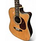 Used Luna AMD100 Natural Acoustic Electric Guitar