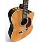 Used Luna AMD100 Natural Acoustic Electric Guitar
