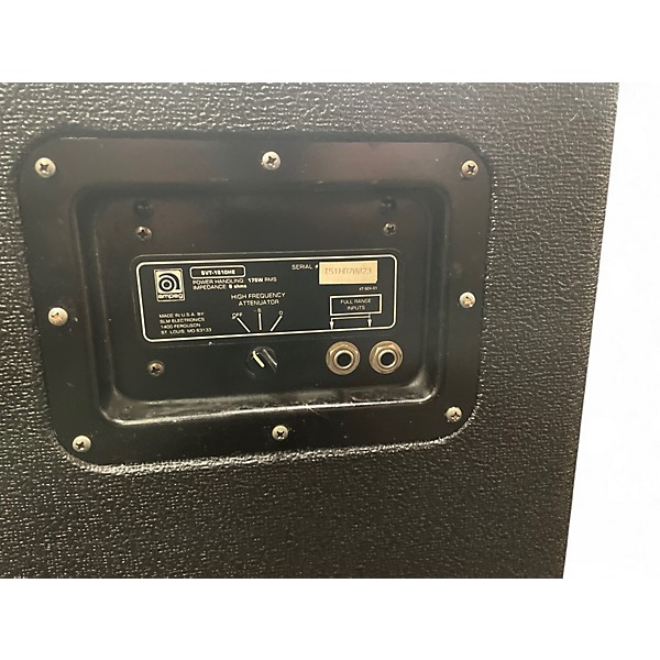 Used Ampeg SVT 1510 Bass Cabinet