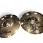 Used Zildjian 14in A Custom Hi Hat Pair Cymbal thumbnail