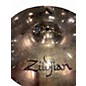Used Zildjian 14in A Custom Hi Hat Pair Cymbal