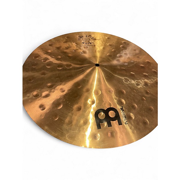 Used MEINL 18in PURE ALLOY EXTRA HAMMERED CRASH Cymbal