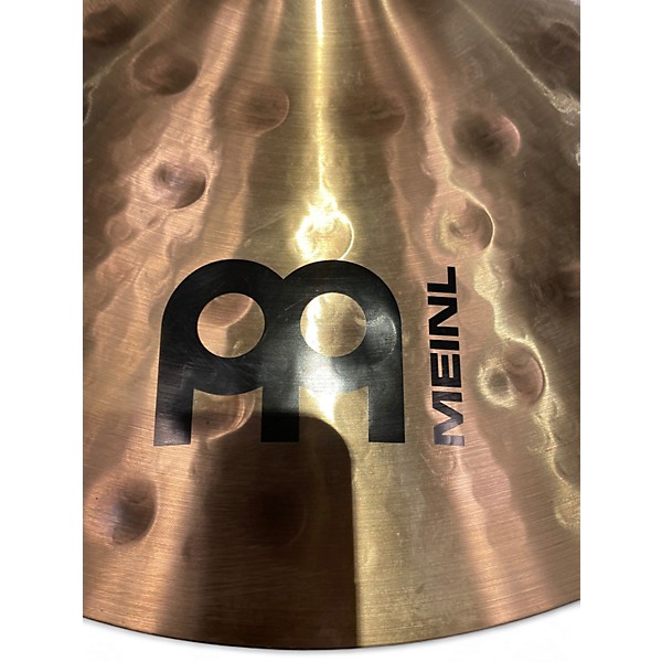 Used MEINL 18in PURE ALLOY EXTRA HAMMERED CRASH Cymbal