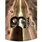 Used MEINL 18in PURE ALLOY EXTRA HAMMERED CRASH Cymbal
