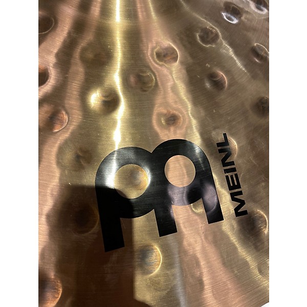Used MEINL 20in PURE ALLOY EXTRA HAMMERED RIDE Cymbal