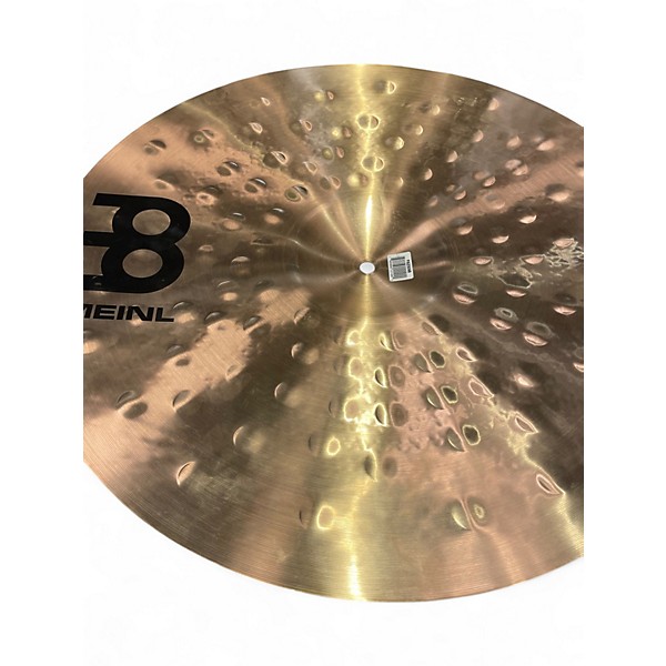 Used MEINL 20in PURE ALLOY EXTRA HAMMERED RIDE Cymbal