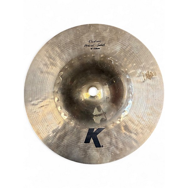Used Zildjian 9in K Custom Hybrid Splash Cymbal