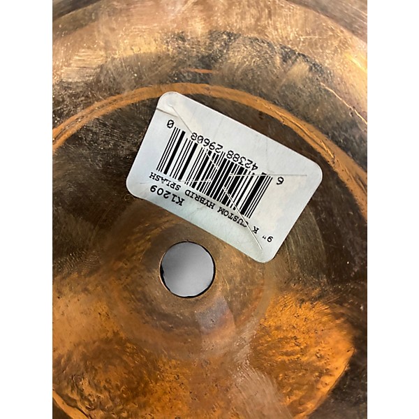 Used Zildjian 9in K Custom Hybrid Splash Cymbal