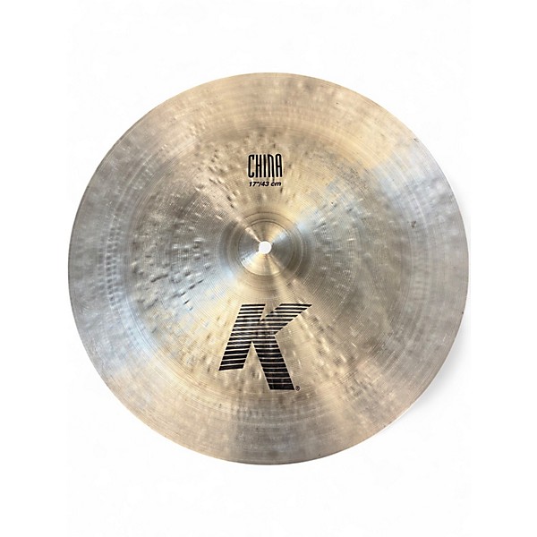 Used Zildjian 17in K China Cymbal