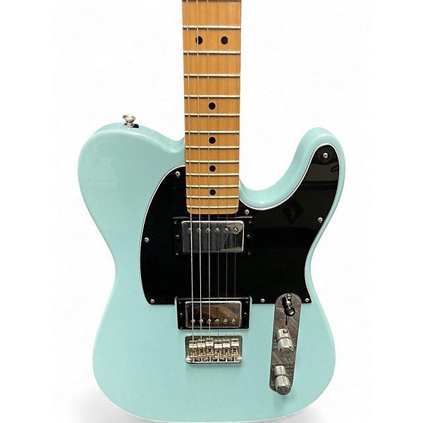 Used Fender Player Telecaster HH Daphne Blue Solid Body Electric Guitar