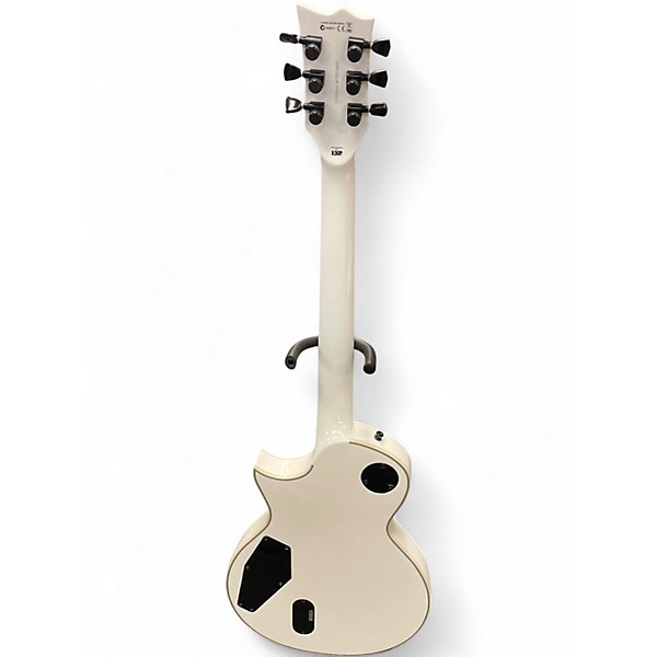 Used ESP LTD EC1001 CTM Deluxe Classic White Solid Body Electric Guitar