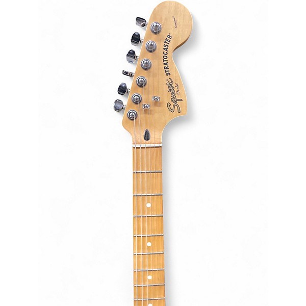 Used Squier Standard Stratocaster 2 Color Sunburst Solid Body Electric Guitar