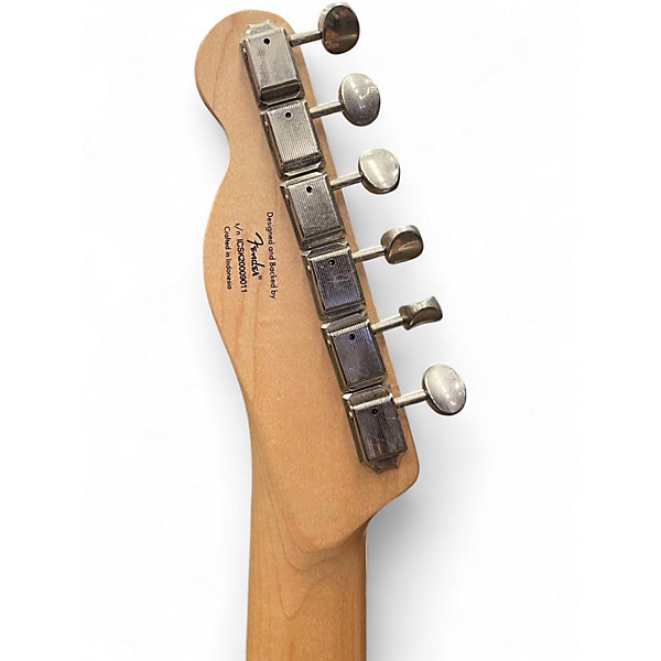 Used Squier Bullet Telecaster Surf Green Solid Body Electric Guitar