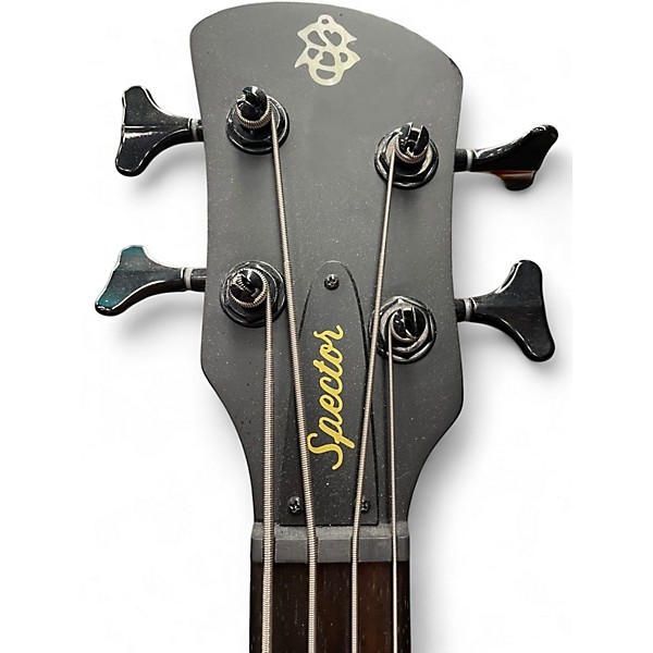 Used Spector NS Pulse II Trans Black Electric Bass Guitar