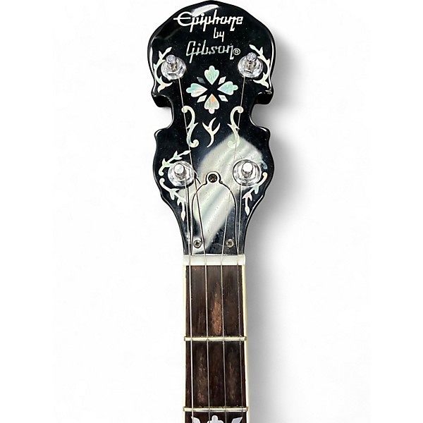 Used Epiphone Mb250 Natural Banjo