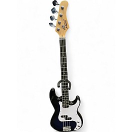 Used Glarry GP Blue Burst Electric Bass Guitar