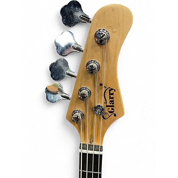 Used Glarry GP Blue Burst Electric Bass Guitar