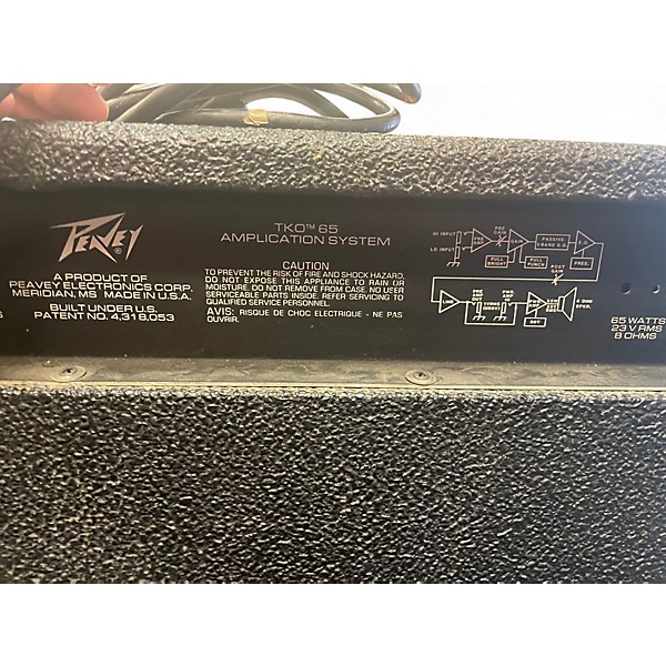 Vintage 1980s Peavey TKO 65 Bass Combo Amp