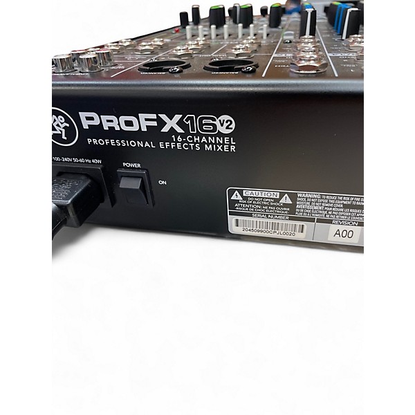 Used Mackie PROFX16 v2 Unpowered Mixer