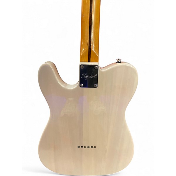 Used Squier Classic Vibe 1950S Telecaster White Blonde Solid Body Electric Guitar