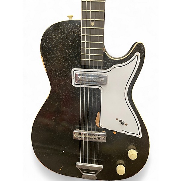 Used Alden STRATATONE Black Solid Body Electric Guitar