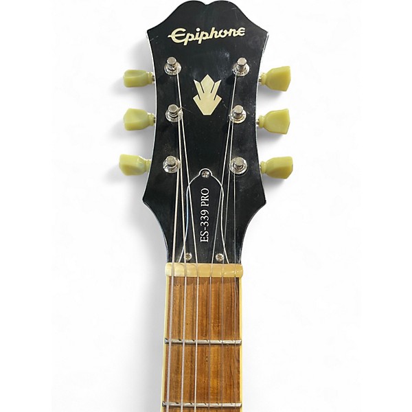 Used Epiphone ES339 Pro Pelham Blue Hollow Body Electric Guitar