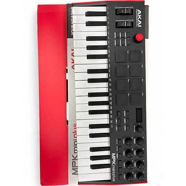 Used Akai Professional MPK mini plus 37-Key MIDI Controller
