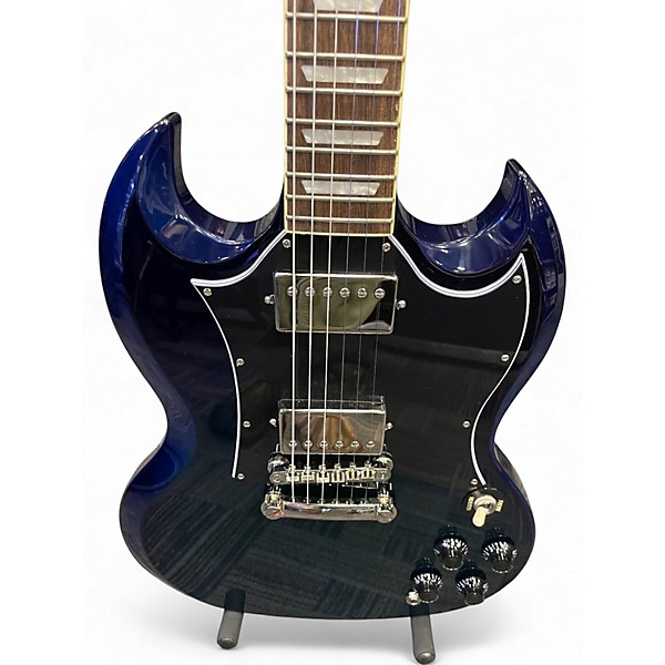 Used Epiphone SG Dark Blue Fade Solid Body Electric Guitar
