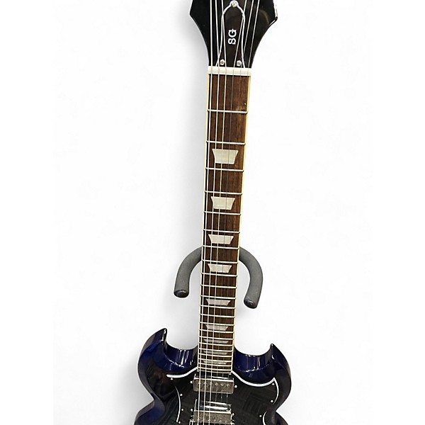 Used Epiphone SG Dark Blue Fade Solid Body Electric Guitar