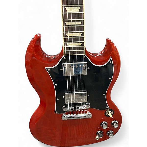 Used Gibson SG Standard Cherry Solid Body Electric Guitar
