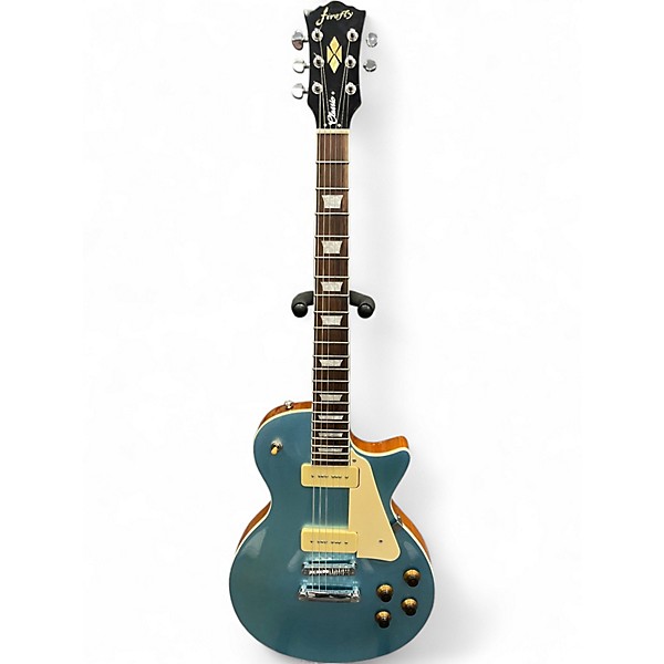 Used Firefly Classic Pelham Blue Solid Body Electric Guitar