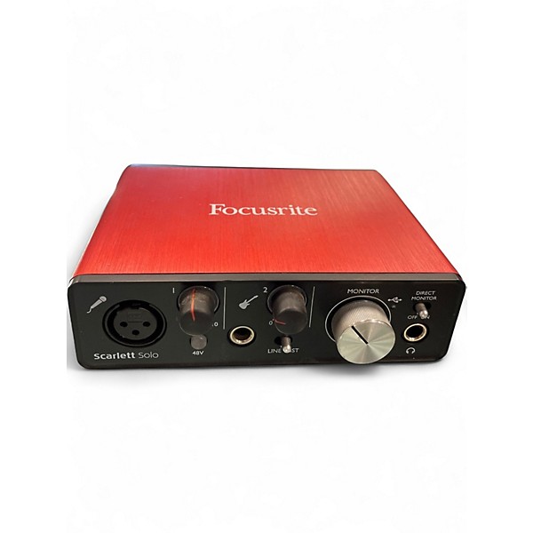 Used Focusrite Scarlett Solo Audio Interface