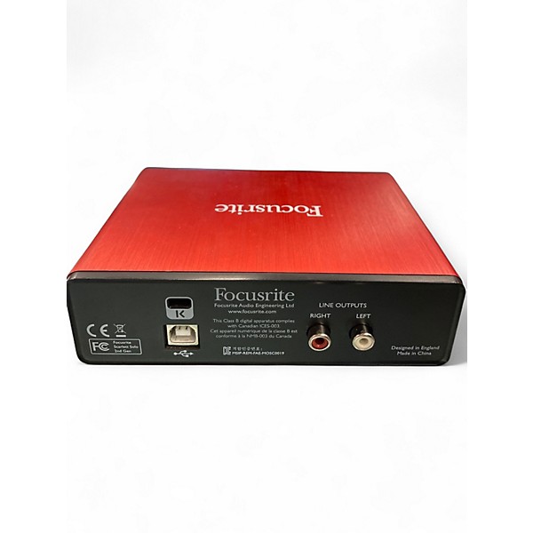 Used Focusrite Scarlett Solo Audio Interface
