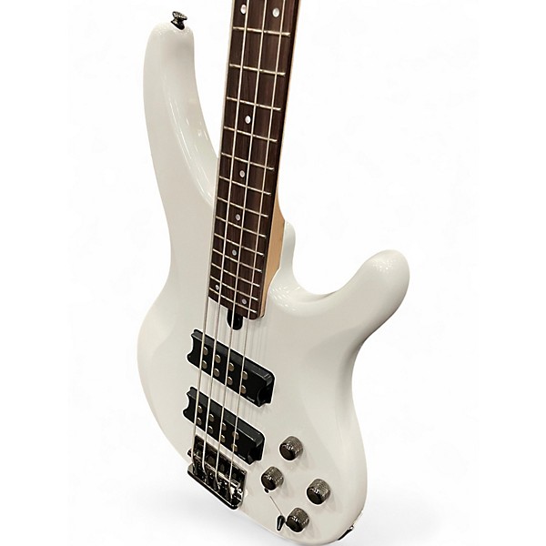 Used Yamaha TRBX304 Olympic White Electric Bass Guitar