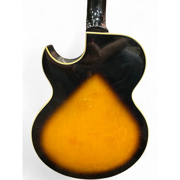 Used Aslin Dane JAZZ KING 3 Color Sunburst Hollow Body Electric Guitar