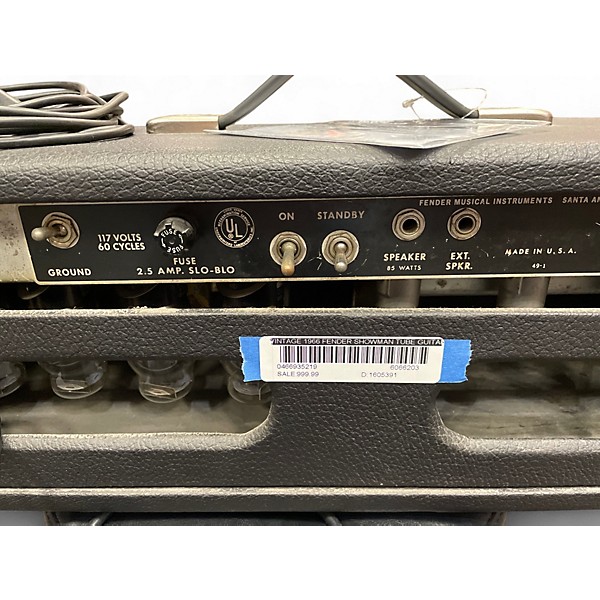 Vintage 1966 Fender SHOWMAN Tube Guitar Amp Head