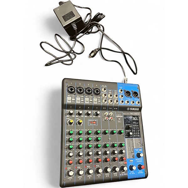 Used Yamaha MG10XU 10 Channel Mixer with Effects Unpowered Mixer
