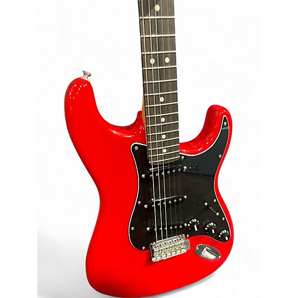 Used Fender Player Stratocaster FERRARI RED Solid Body Electric Guitar