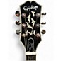 Used Epiphone Les Paul Custom Bats In Flight Dark Purple Burst Solid Body Electric Guitar