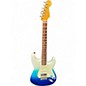 Used Fender Player Plus Stratocaster Blue and White Solid Body Electric Guitar thumbnail