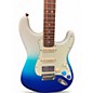 Used Fender Player Plus Stratocaster Blue and White Solid Body Electric Guitar