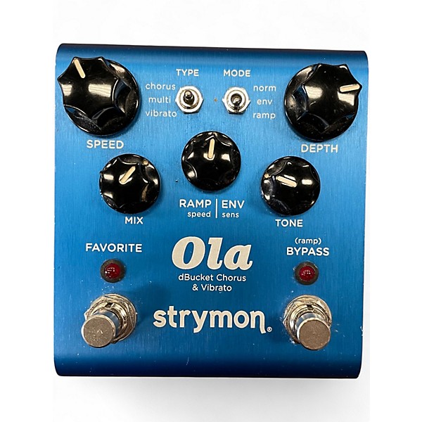 Used Strymon Ola dBucket Chorus and Vibrato Effect Pedal
