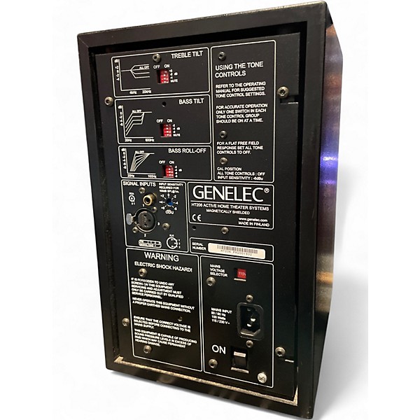 Used Genelec HT206 Pair Powered Monitor