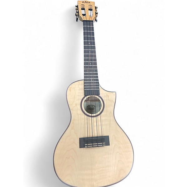 Used Kala Cutaway baritone Flamed maple Ukulele