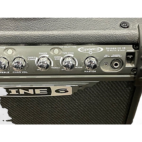 Used Line 6 Spider III 15 1X8 15W Guitar Combo Amp