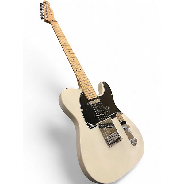 Used Fender Standard Stratocaster Arctic White Solid Body Electric Guitar