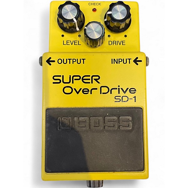 Used BOSS SD1 Super Overdrive Effect Pedal