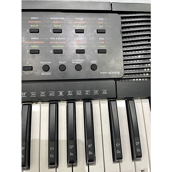 Used Yamaha PSRE283 Portable Keyboard