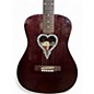 Used Fender Alkaline Trio Malibu Mahogany Natural Acoustic Guitar